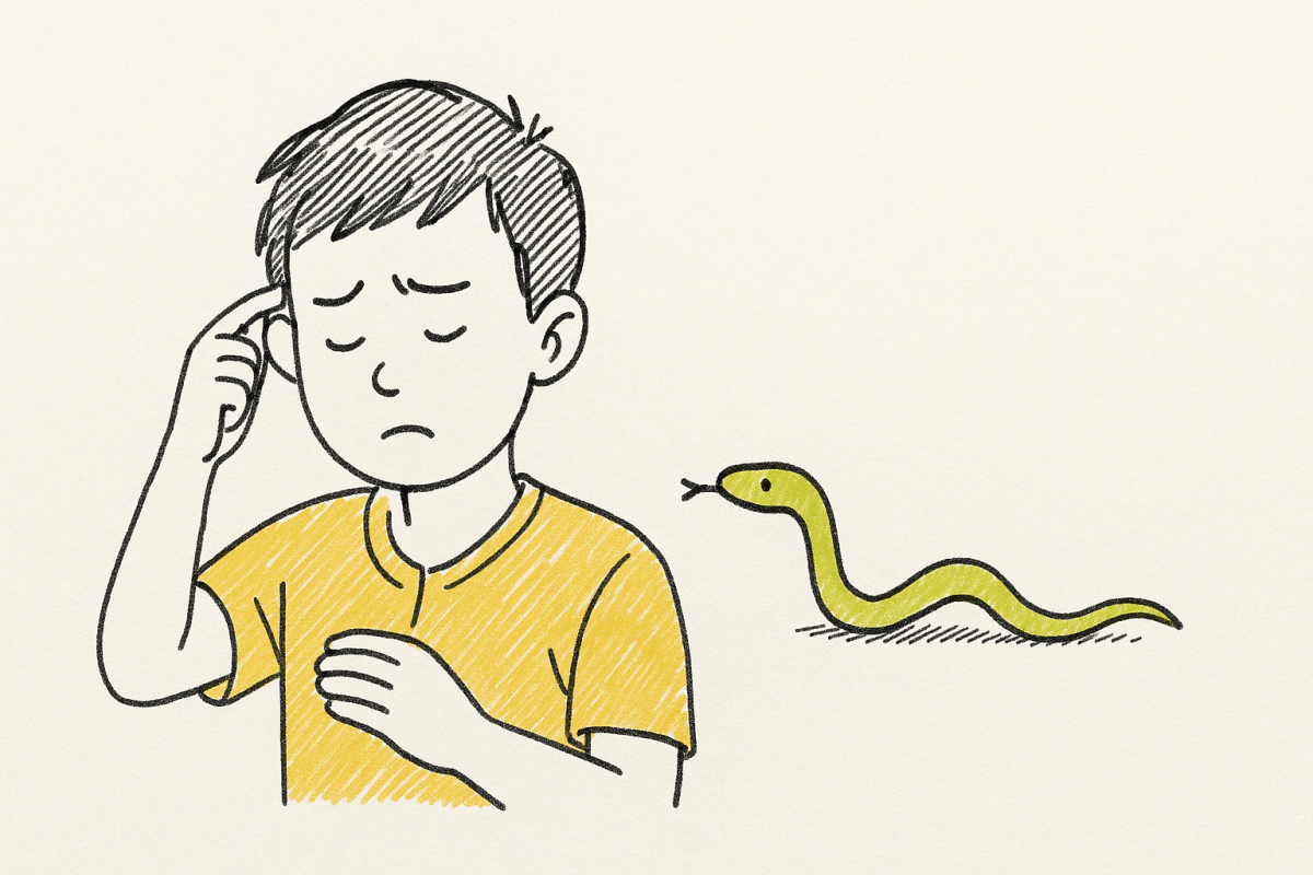 ความหมายและการตีความฝันเห็นงูเขียวตัวเล็กหนึ่งตัว ฉบับเข้าใจ