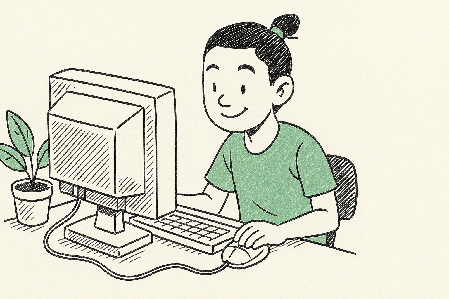 คอมพิวเตอร์ในรูปแบบการ์ตูนที่น่าสนใจและสนุกสนาน ฉบับเข้าใจง่