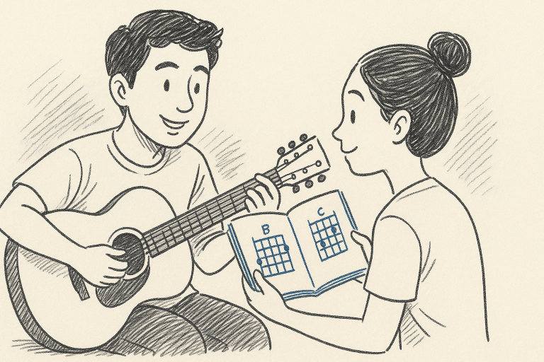 คอร์ดเพลงขอแค่ได้ฝันสำหรับนักดนตรีมือใหม่ ฉบับเข้าใจง่าย อัป