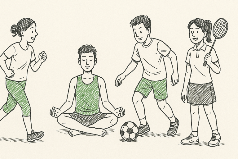 คำคมและแคปชั่นเกี่ยวกับกีฬาเพื่อสร้างแรงบันดาลใจ ฉบับเข้าใจง