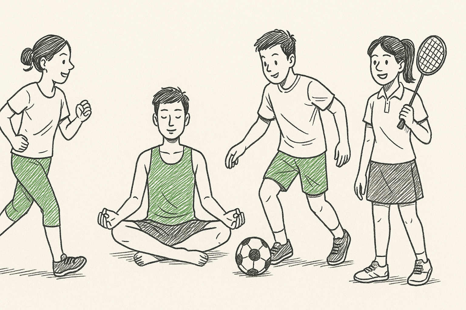 คำคมและแคปชั่นเกี่ยวกับกีฬาเพื่อสร้างแรงบันดาลใจ ฉบับเข้าใจง