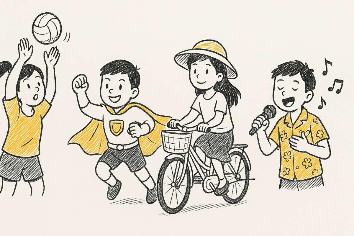 ชุดแฟนซีสำหรับการเล่นกีฬาและกิจกรรมที่สนุกสนาน ฉบับเข้าใจง่า