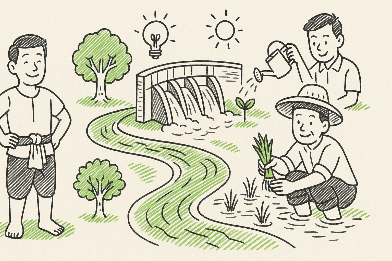 ประโยชน์ของเขื่อนกั้นน้ำต่อสิ่งแวดล้อมและการเกษตร ฉบับเข้าใจ