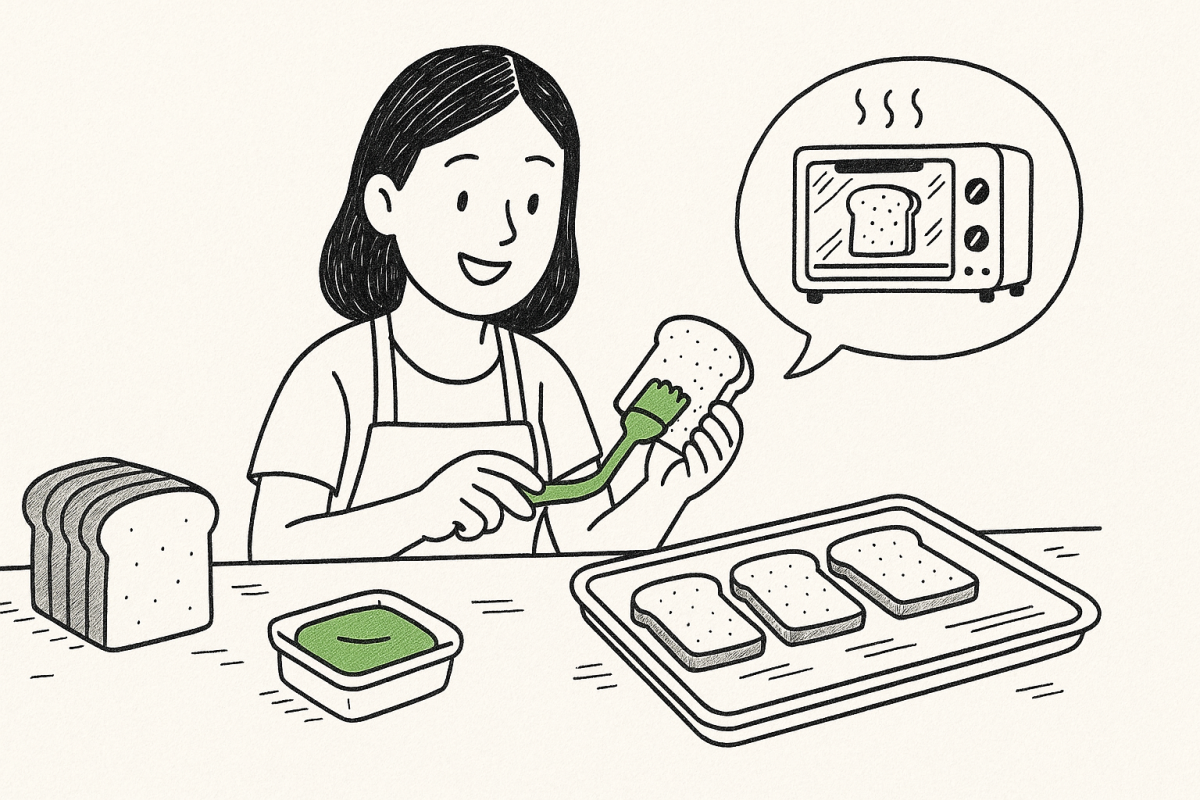 ปังกรอบเนยน้ําตาล สูตรทำง่าย อร่อยได้ที่บ้าน ฉบับเข้าใจง่าย