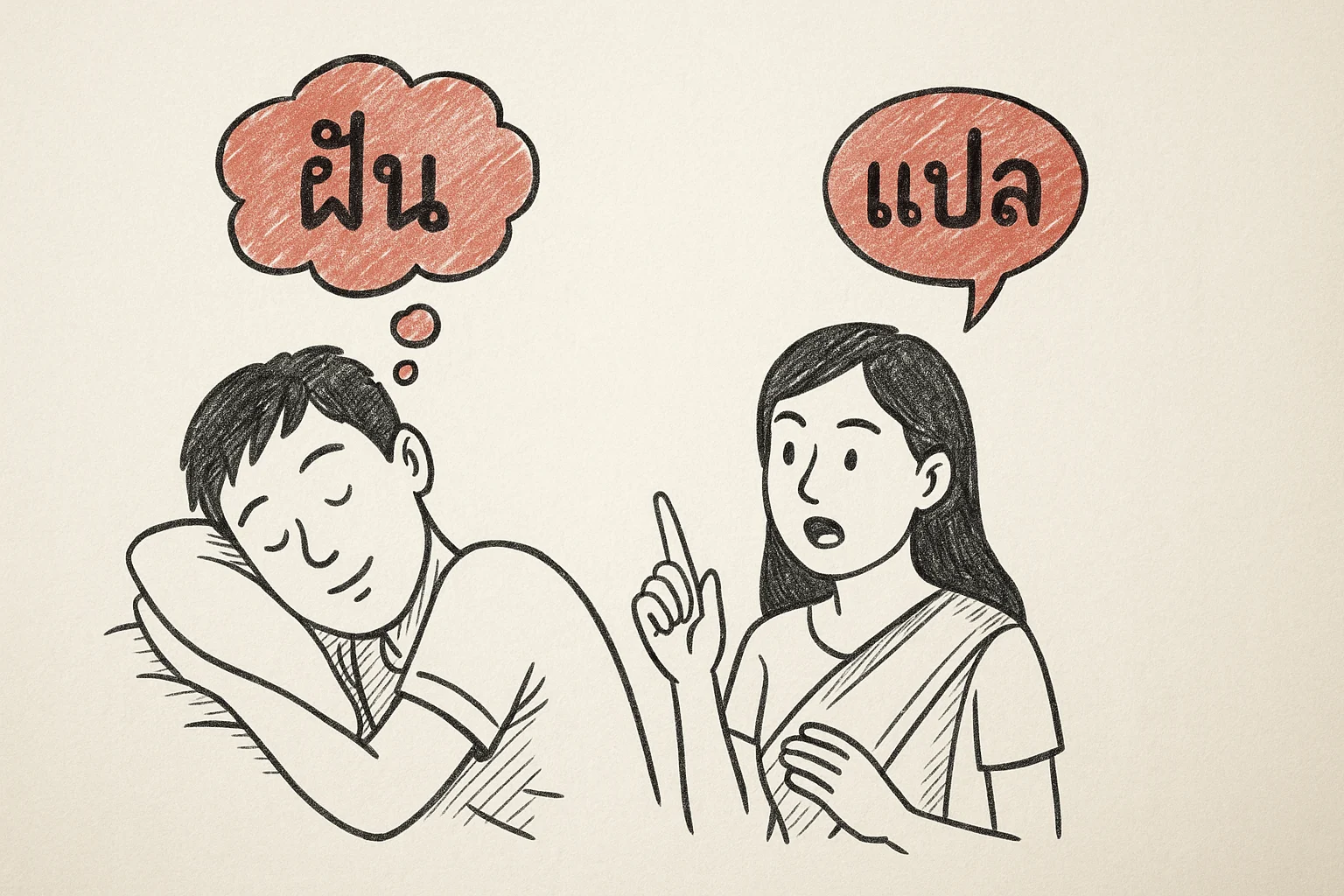 ฝัน แปลภาษา