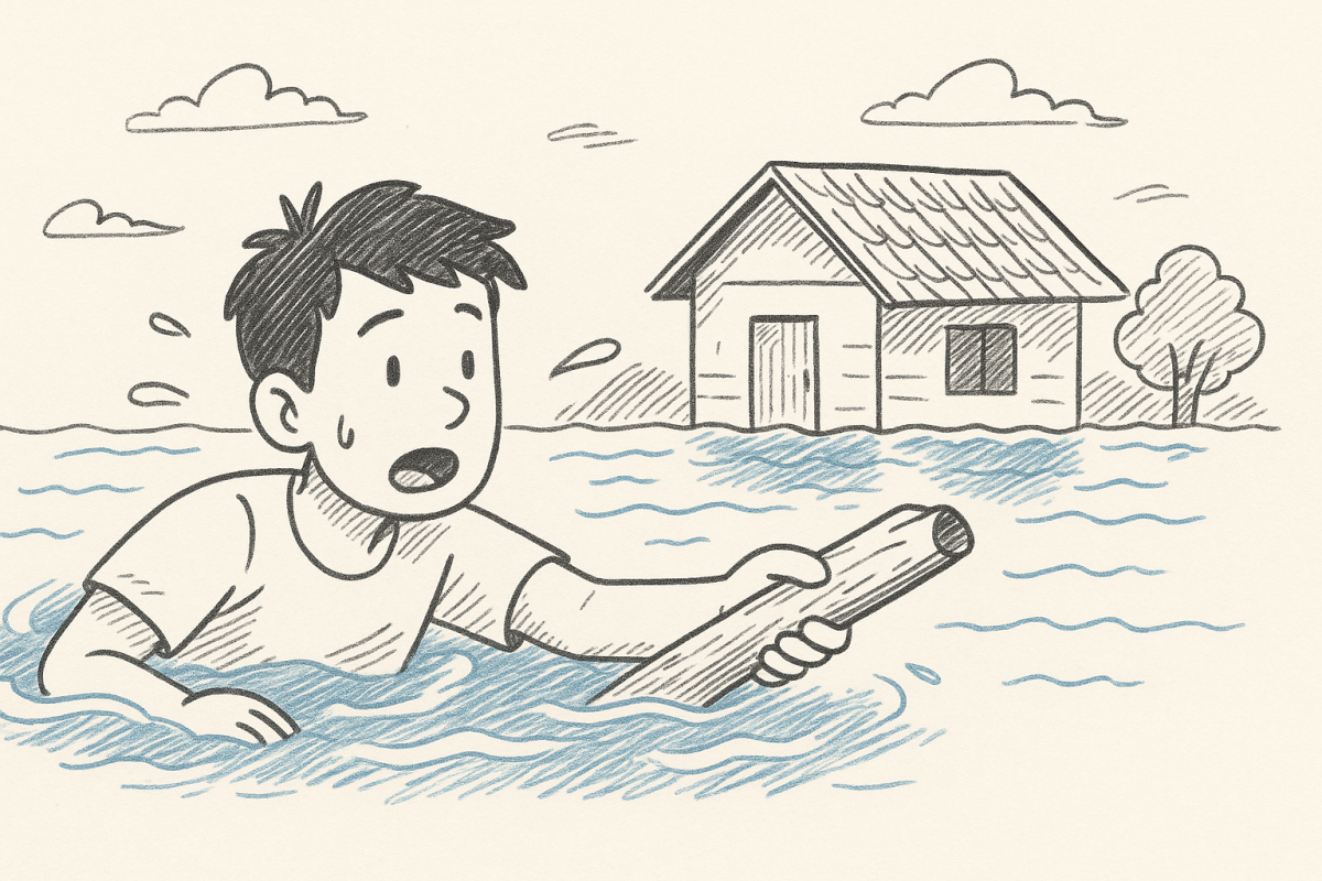 ฝันว่าเราถูกน้ำท่วมแต่สามารถรอดชีวิตได้อย่างไร ฉบับเข้าใจง่า