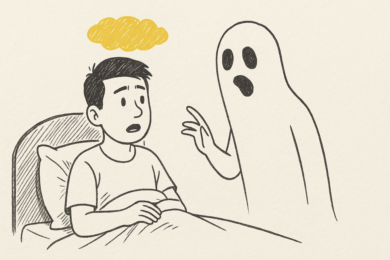 ฝันเกี่ยวกับการสนทนากับวิญญาณหรือผีในความฝัน ฉบับเข้าใจง่าย