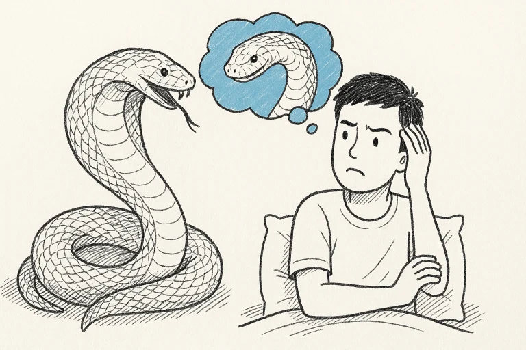 ฝันเห็นงูใหญ่และความหมายที่ซ่อนอยู่ในความฝัน ฉบับเข้าใจง่าย