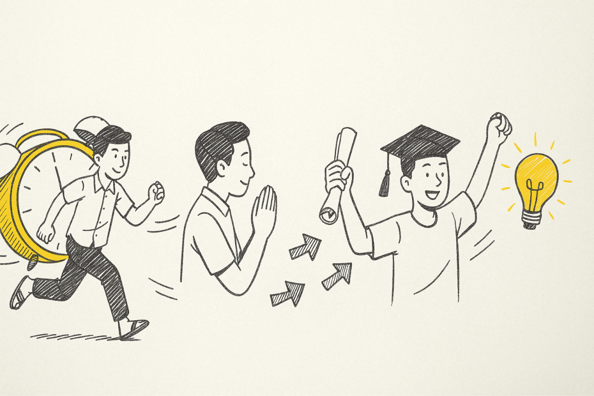 ย้อนเวลาเพื่อสู้ฝันและเติมเต็มความฝันในชีวิต ฉบับเข้าใจง่าย