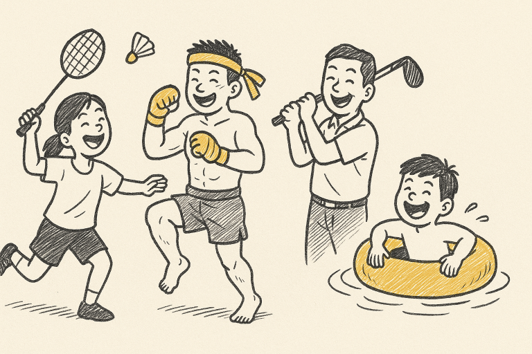 รวมภาพกีฬาแสนสนุกที่ทำให้คุณต้องหัวเราะและยิ้ม ฉบับเข้าใจง่า