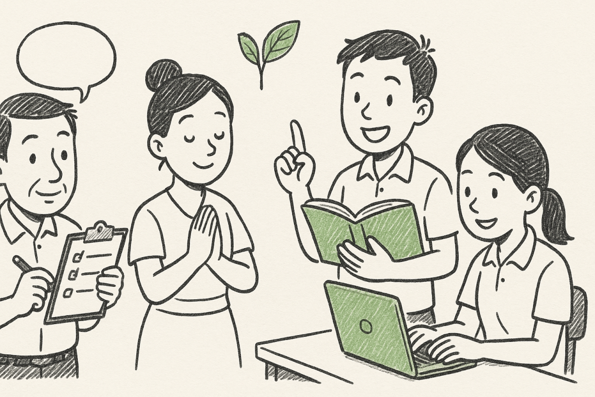 รายละเอียดเกี่ยวกับงาน 4 ฝ่ายในโรงเรียนที่สำคัญมีอะไรบ้าง ฉบ