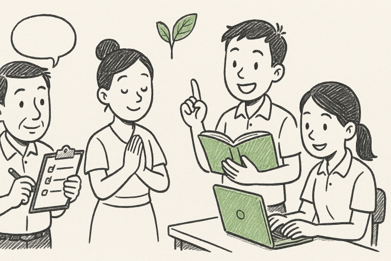 รายละเอียดเกี่ยวกับงาน 4 ฝ่ายในโรงเรียนที่สำคัญมีอะไรบ้าง ฉบ