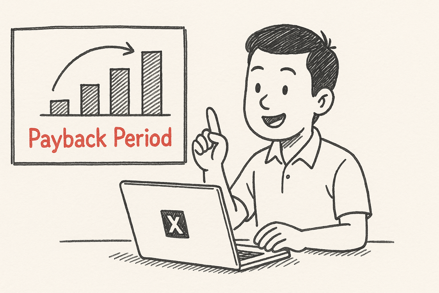 วิธีการคำนวณสูตร payback period ในโปรแกรม excel ฉบับเข้าใจง่