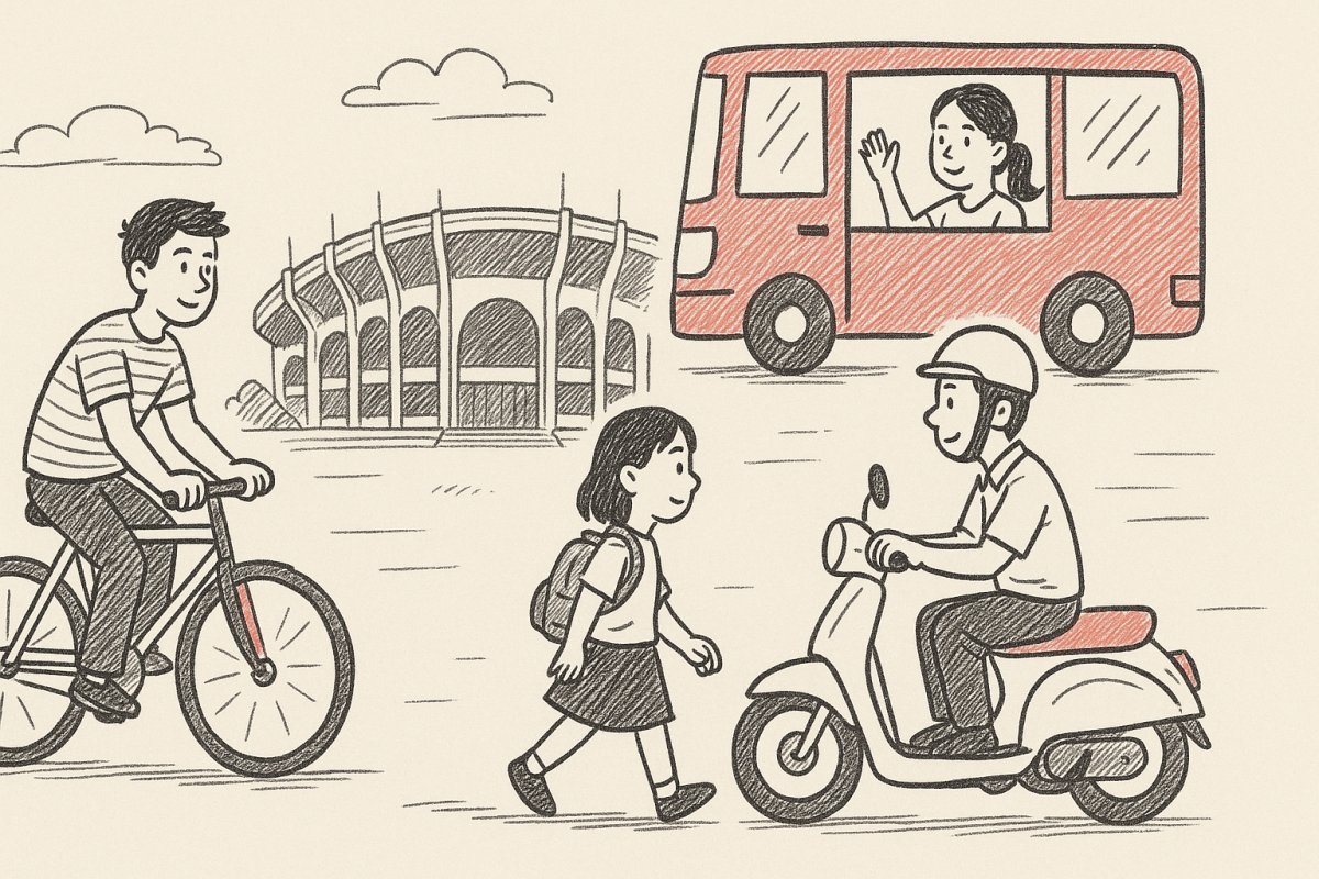 วิธีการเดินทางไปยังสนามศุภชลาศัย สนามกีฬาแห่งชาติ ฉบับเข้าใจ