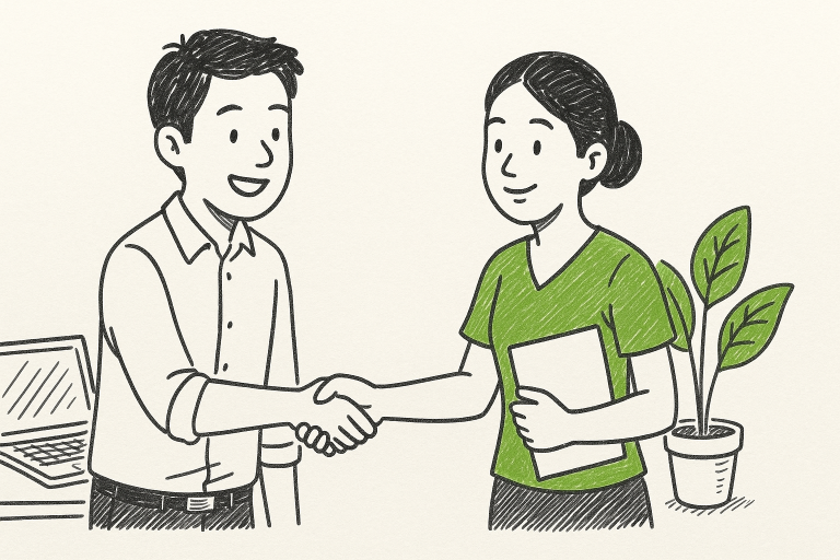 วิธีตอบรับข้อเสนอในการทำงานเป็นภาษาอังกฤษอย่างมีประสิทธิภาพ