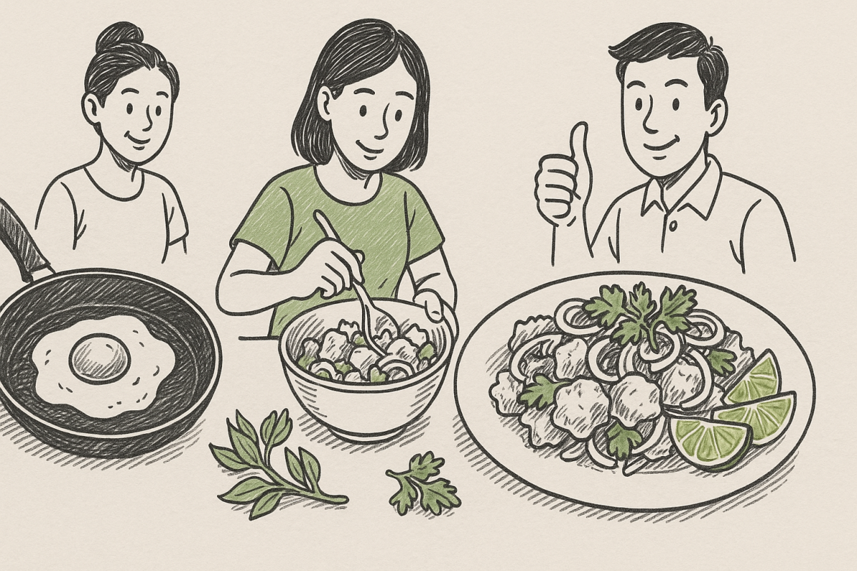 วิธีทำยำไข่ดาวแสนอร่อยที่ทุกคนต้องลองทำ ฉบับเข้าใจง่าย อัปเด