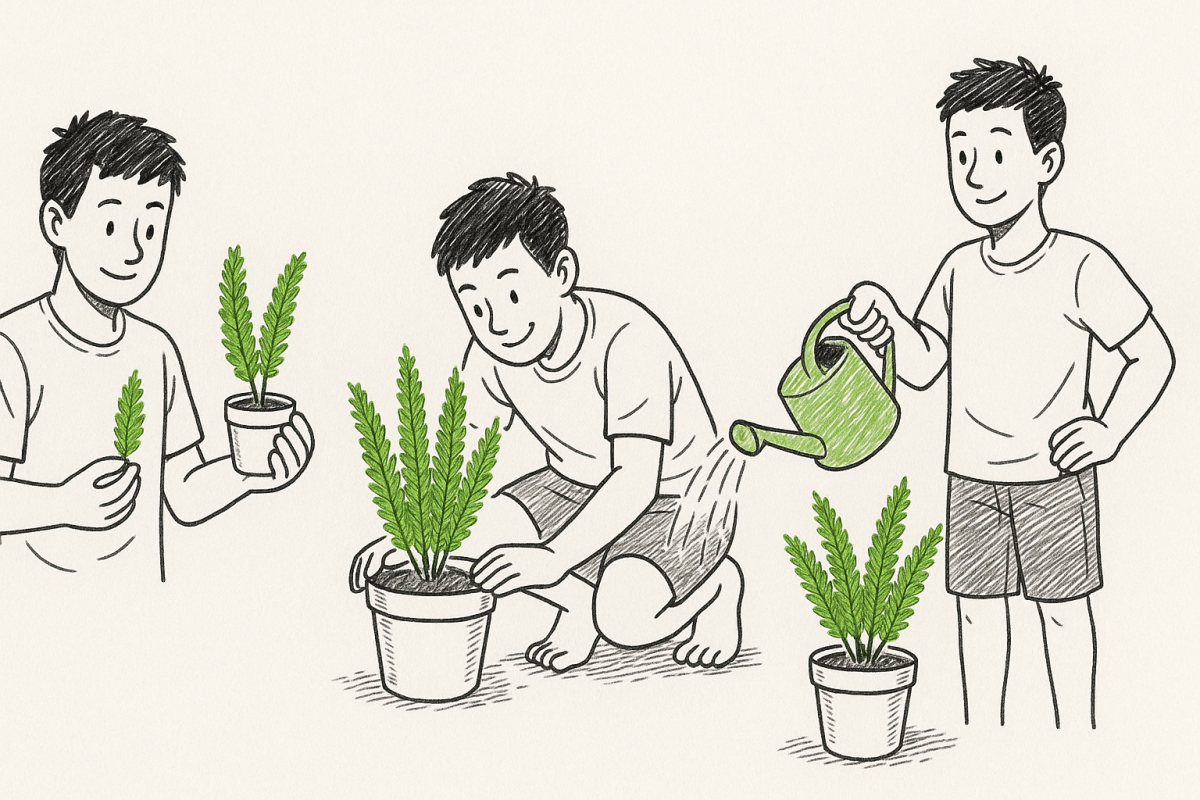 วิธีปลูกเฟิร์นหางกระรอกให้เจริญงอกงามอย่างมีประสิทธิภาพ ฉบับ