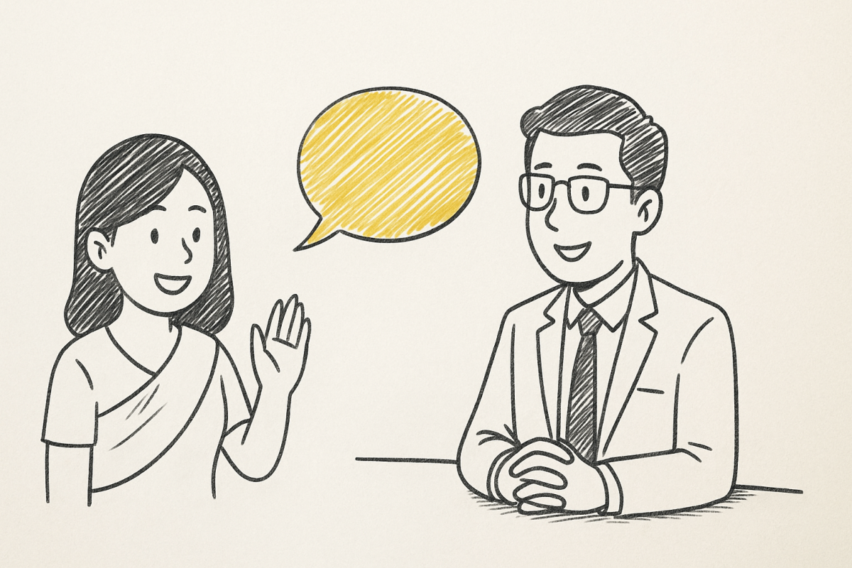 วิธีแนะนำตัวเองเป็นภาษาอังกฤษในการสัมภาษณ์งาน ฉบับเข้าใจง่าย