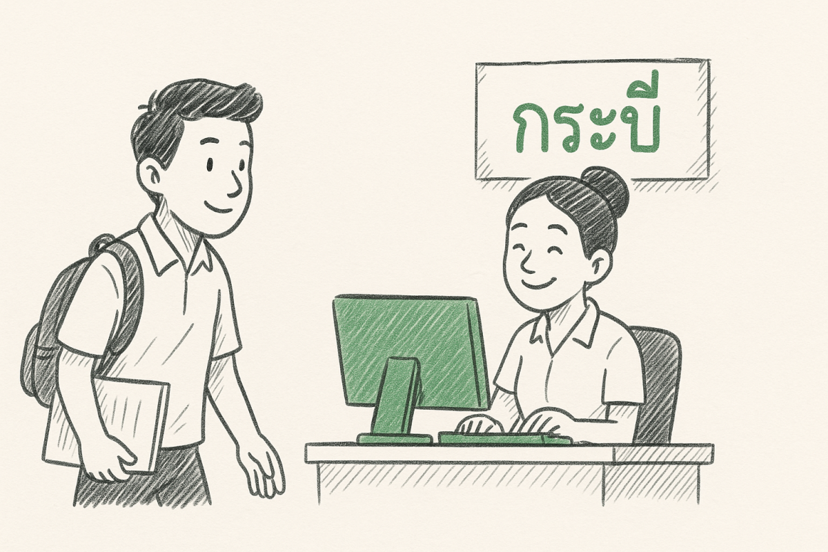 สมัครงานที่จังหวัดกระบี่ เริ่มต้นทำงานทันทีได้เลย ฉบับเข้าใจ