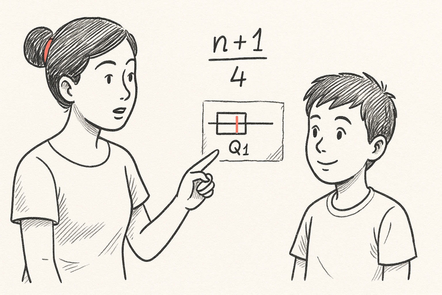 สูตรการคำนวณ q1 สำหรับการวิเคราะห์ข้อมูลเชิงสถิติ ฉบับเข้าใจ