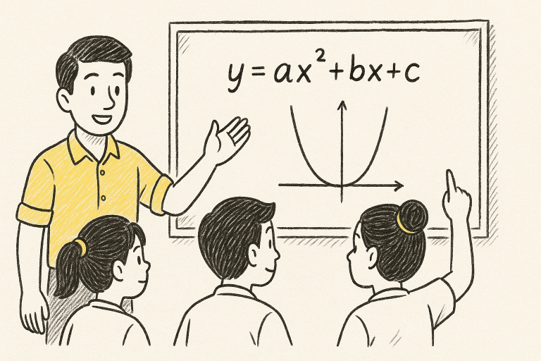 สูตรการคำนวณพาราโบล่าที่เข้าใจง่ายและมีประโยชน์ ฉบับเข้าใจง่