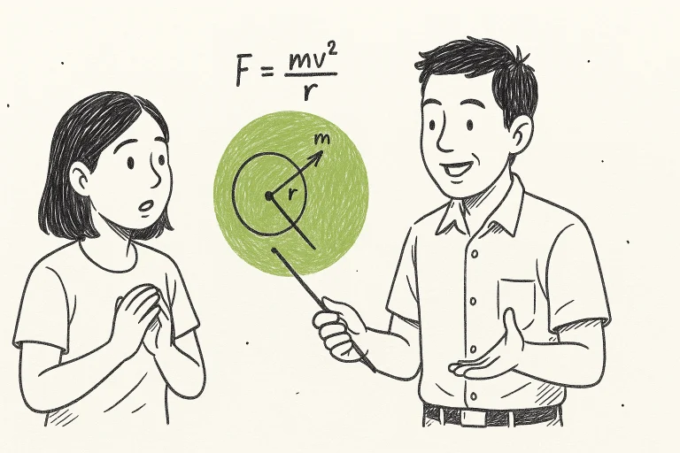 สูตรการคำนวณแรงเหวี่ยงในฟิสิกส์และการประยุกต์ใช้ ฉบับเข้าใจง
