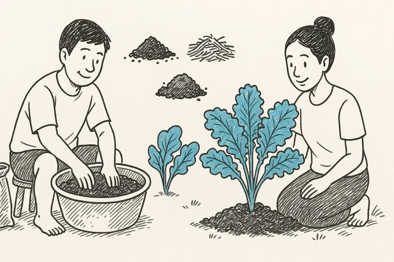 สูตรการทำดินปลูกผัก เค ล เพื่อการเจริญเติบโตที่ดี ฉบับเข้าใจ