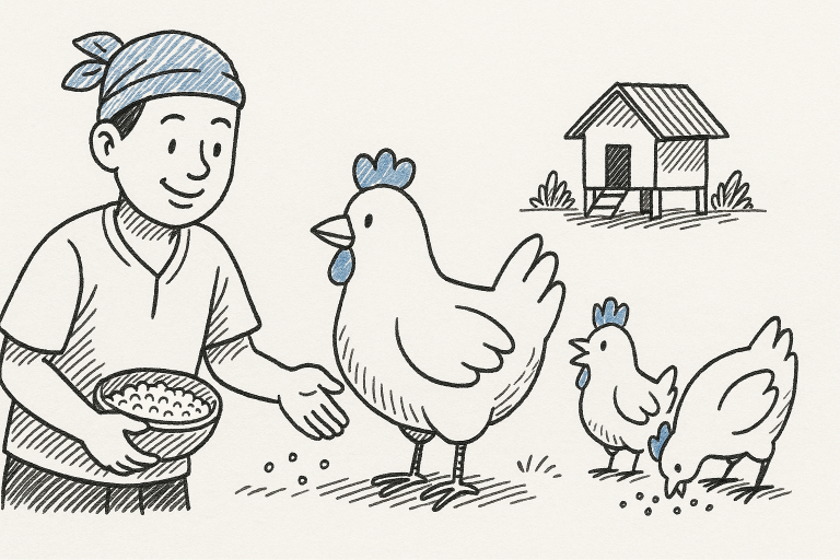 สูตรการเลี้ยงไก่ที่ได้ผลภายในระยะเวลา 7 วัน ฉบับเข้าใจง่าย อ