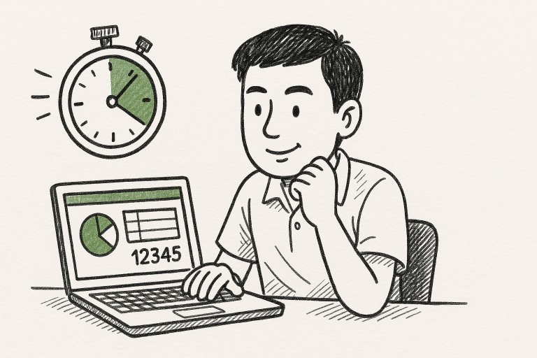 สูตรการใช้ Excel เพื่อคำนวณเวลาในหน่วยวินาทีอย่างแม่นยำ ฉบับ