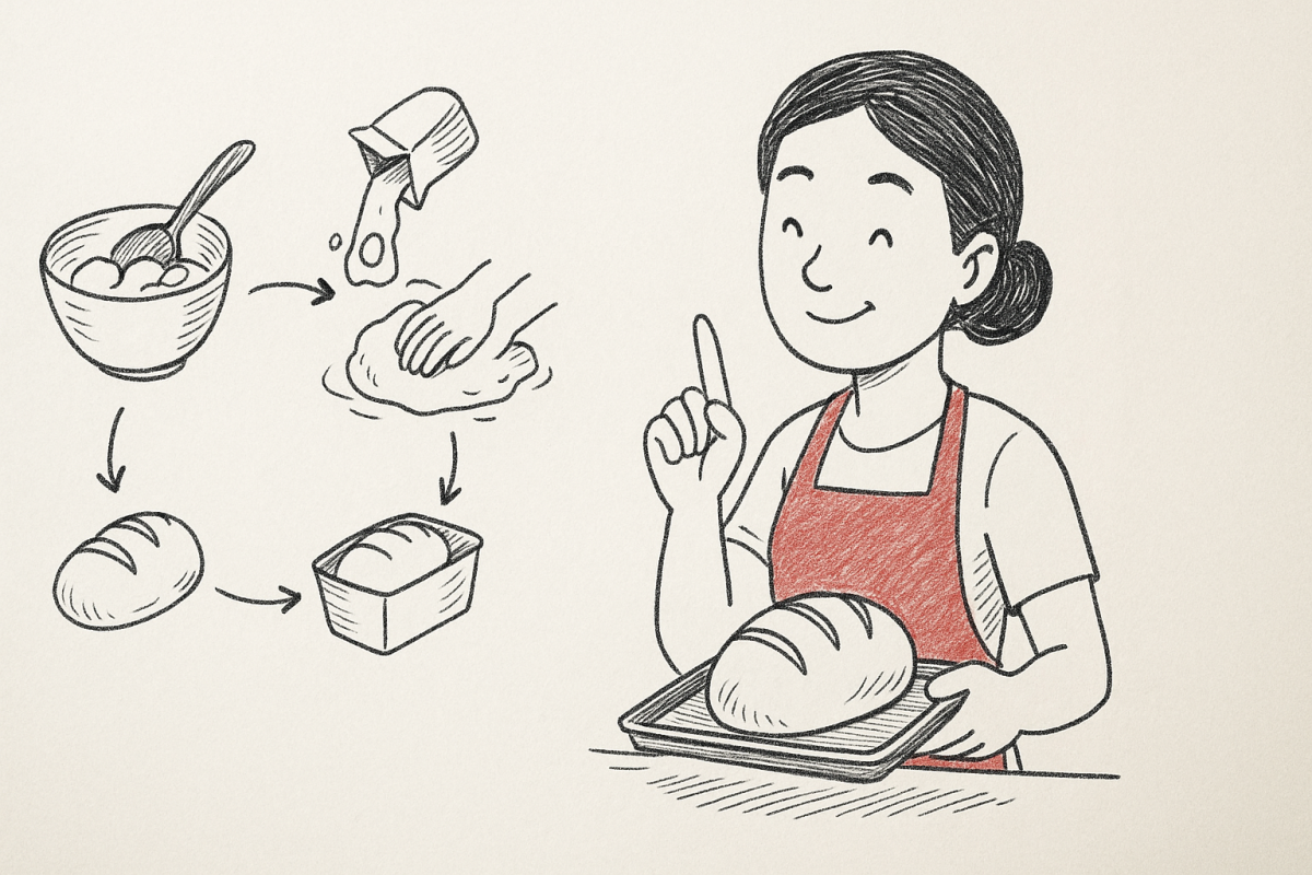 สูตรขนมปังทำง่ายที่คุณสามารถทำได้ที่บ้าน ฉบับเข้าใจง่าย อัปเ