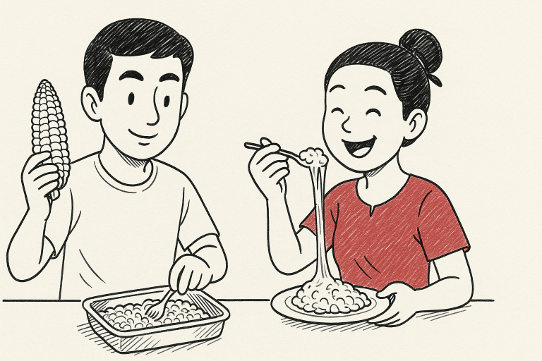 สูตรข้าวโพดอบชีสอร่อยทำง่ายที่ทุกคนต้องลอง ฉบับเข้าใจง่าย อั