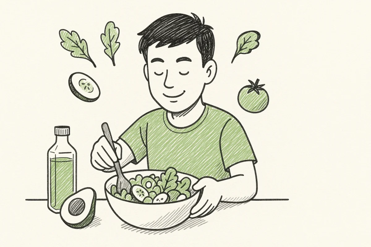 สูตรทำสลัดเพื่อสุขภาพที่อร่อยและง่ายต่อการทำ ฉบับเข้าใจง่าย