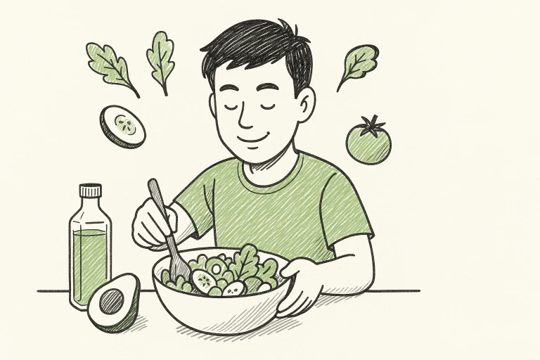 สูตรทำสลัดเพื่อสุขภาพที่อร่อยและง่ายต่อการทำ ฉบับเข้าใจง่าย