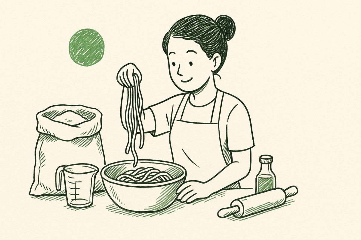 สูตรทำเส้นอุด้งแบบง่าย ๆ ที่ทุกคนทำได้ที่บ้าน ฉบับเข้าใจง่าย