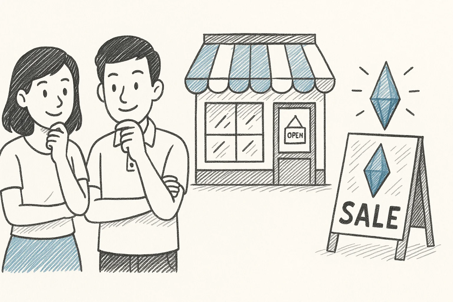 สูตรร้านค้าแบบปลีกในเกม the sims 4 ที่คุณต้องรู้ ฉบับเข้าใจง