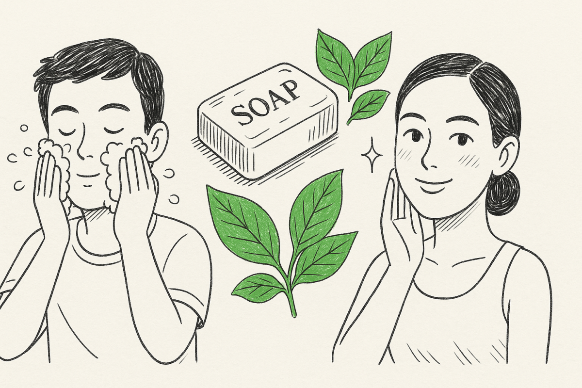 สูตรสบู่เบนเนทเพื่อผิวขาวกระจ่างใสอย่างเป็นธรรมชาติ ฉบับเข้า