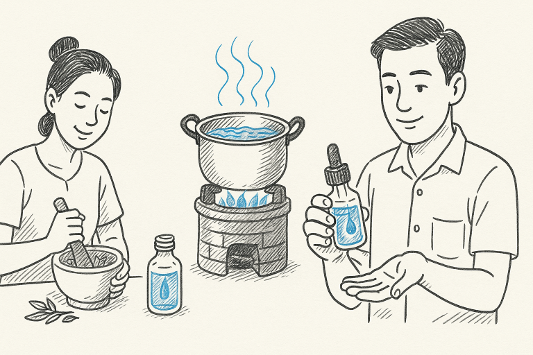 สูตรในการทำน้ำมันเหลืองสำหรับใช้ในบ้านอย่างง่ายดาย ฉบับเข้าใ