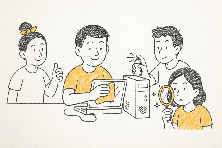 เคล็ดลับในการบำรุงรักษาคอมพิวเตอร์ให้ใช้งานได้ยาวนาน ฉบับเข้