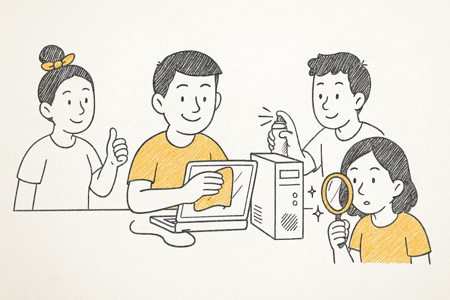 เคล็ดลับในการบำรุงรักษาคอมพิวเตอร์ให้ใช้งานได้ยาวนาน ฉบับเข้