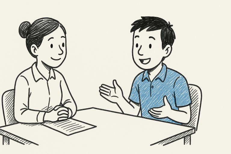 เวลาสัมภาษณ์งาน ควรเลือกใช้คำแทนตัวเองอย่างไรดี ฉบับเข้าใจง่