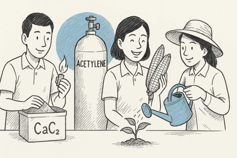 แคลเซียมคาร์ไบด์ มีประโยชน์อย่างไรในอุตสาหกรรมและการเกษตร ฉบ