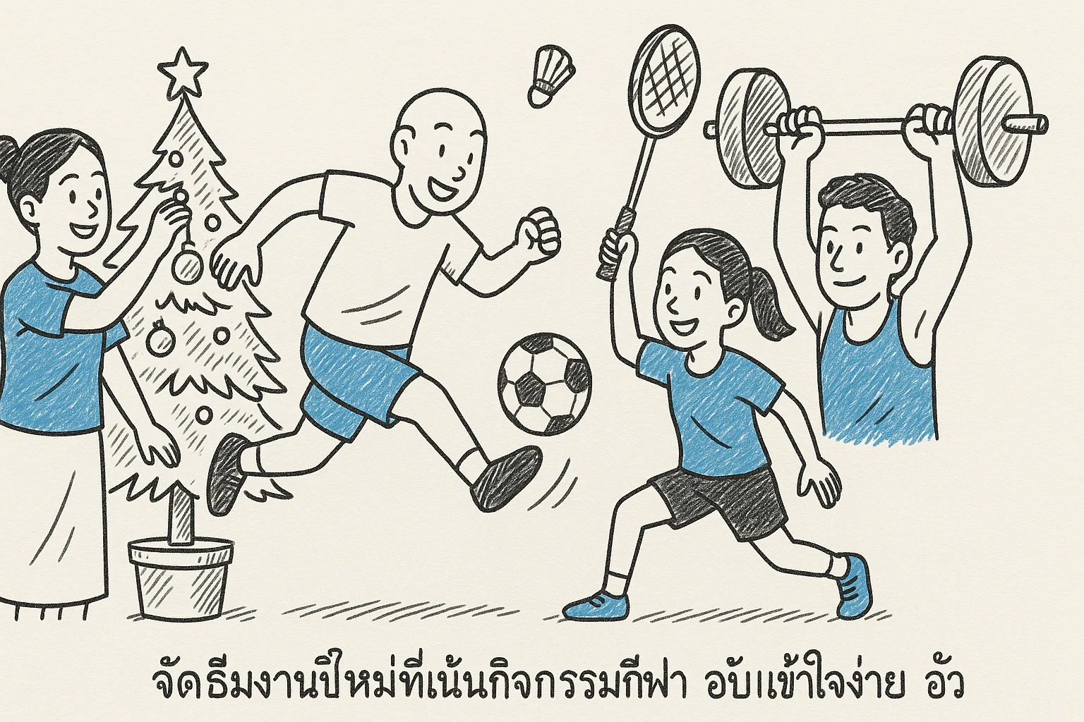 แนวทางการจัดธีมงานปีใหม่ที่เน้นกิจกรรมกีฬา ฉบับเข้าใจง่าย อั