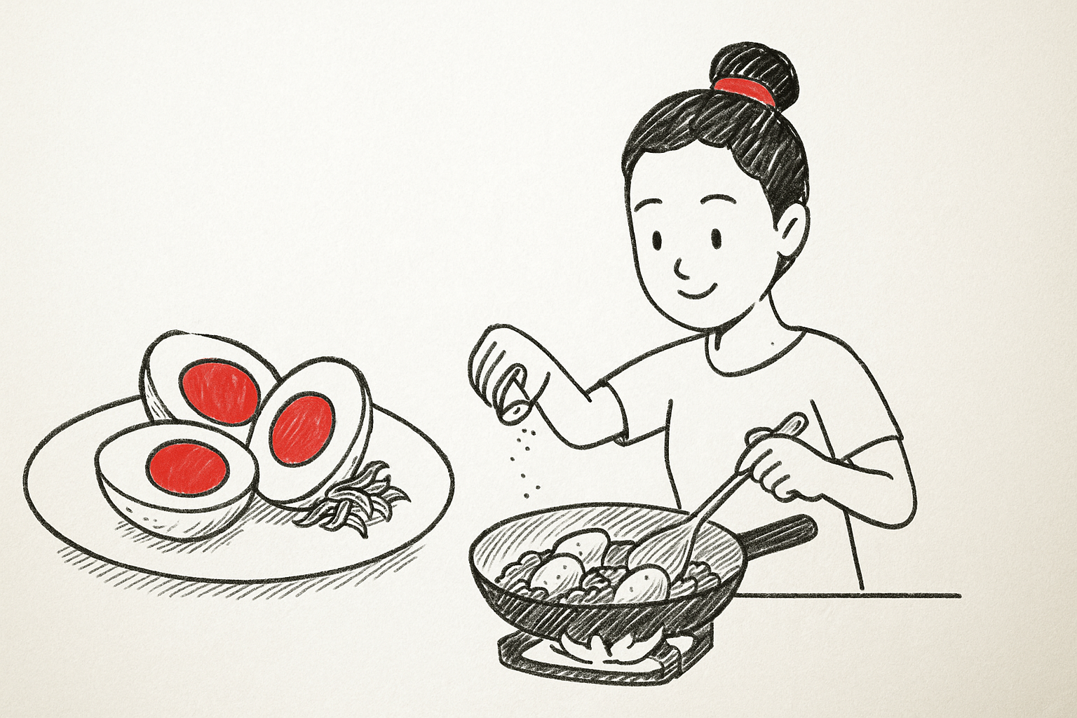 ไข่ลูกเขย สูตรทำง่ายด้วยน้ำตาลทรายหอมหวาน ฉบับเข้าใจง่าย อัป